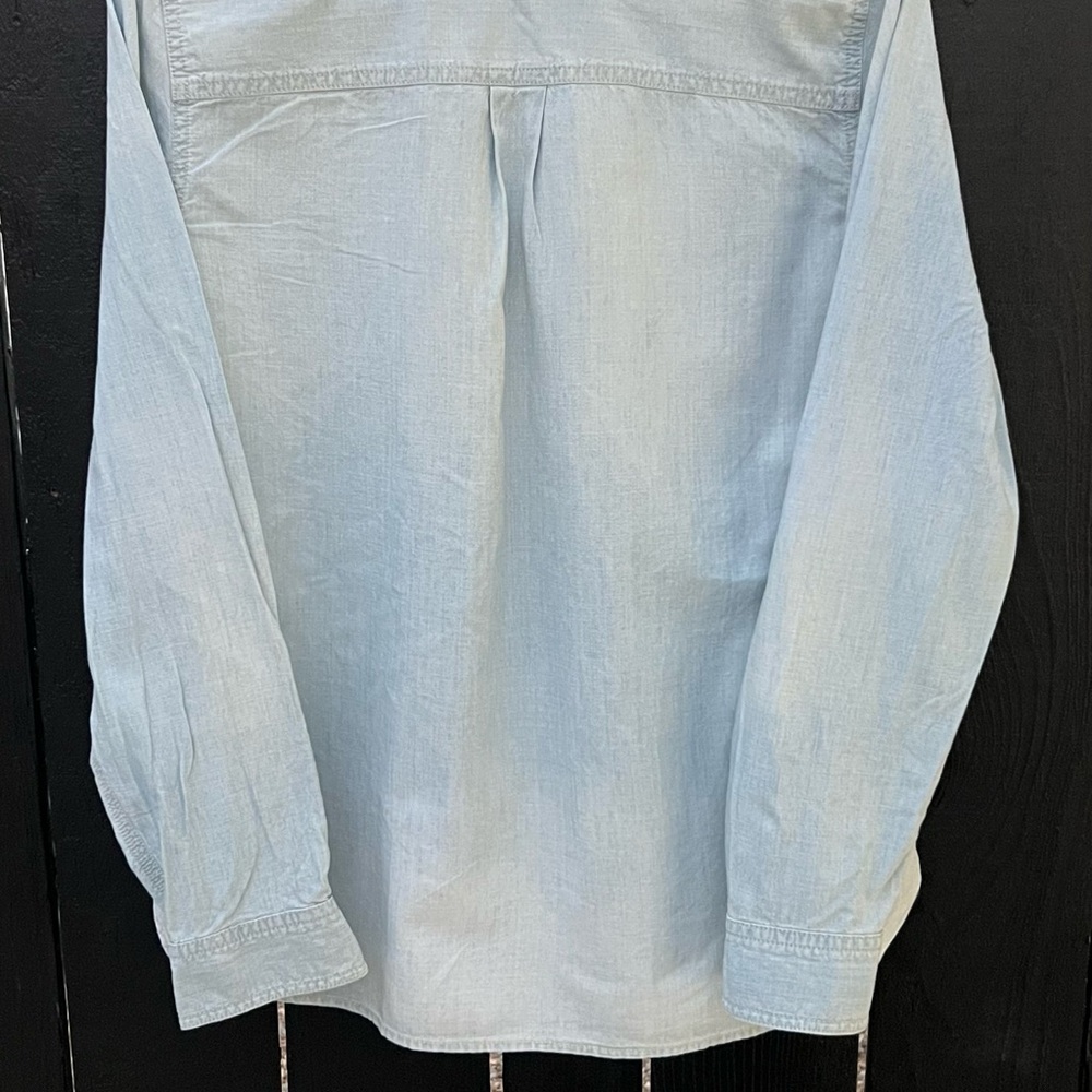 Madewell Light Blue Button Down Shirt - Picture 3 of 3